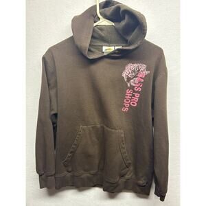 Bass Pro Shops Women’s Small Brown Pink Hoodie small
